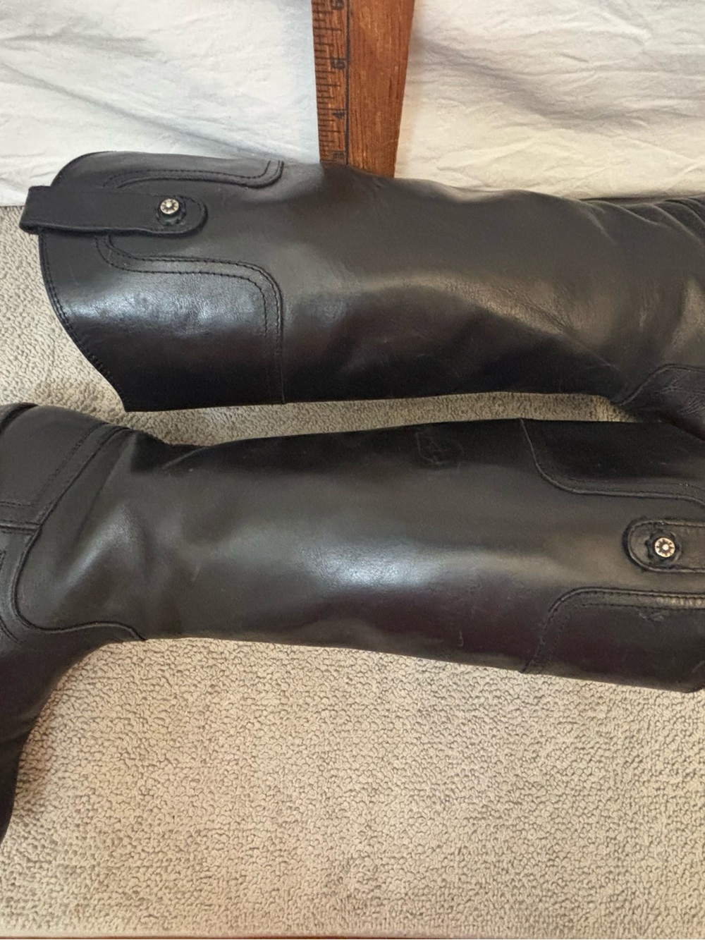 Frye Melissa Button Riding Boot - Picture 10 of 11